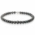 Ожерелье из черного круглого морского Таитянского жемчуга 13,1-16,3 мм