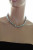 Ожерелье из серого барочного речного жемчуга. Жемчужины 7,5-8 мм