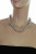 Ожерелье из серого круглого речного жемчуга. Жемчужины 8-8,5 мм
