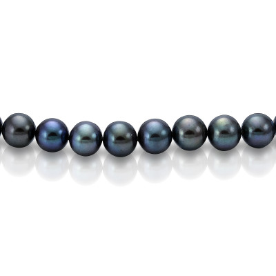 Ожерелье из черного морского жемчуга (Южный Китай). Жемчужины 7,5-8 мм