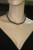 Ожерелье из черного морского жемчуга (Южный Китай). Жемчужины 7,5-8 мм