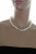 Ожерелье из белого барочного речного жемчуга. Жемчужины 10-11 мм