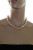 Ожерелье из "микс" из барочного розового речного жемчуга. Жемчужины 7,5-8,5 мм