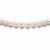 Ожерелье из белого круглого морского жемчуга Акойя (Япония). Жемчужины 8-8,5 мм