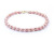 Ожерелье из розового рисообразного жемчуга. Жемчужины 10-11 мм