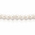 Ожерелье из белого круглого речного жемчуга, Жемчужины 10,5-11,5 мм