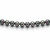 Ожерелье из темно-серебристого морского жемчуга Акойя (Япония). Жемчужины 6,5-7 мм. Класс АА+