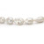 Ожерелье из белого японского речного жемчуга "барокко". Жемчужины 13-15 мм