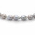 Ожерелье из серого барочного речного жемчуга. Жемчужины 13-16 мм