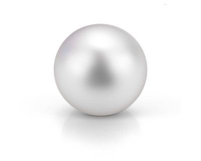 Жемчужина "Эдисон" круглая белая пресноводная 12-12,5 мм. Качество высокое