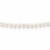 Ожерелье из белого круглого морского жемчуга Акойя (Япония). Жемчужины 6-6,5 мм. Класс ААА